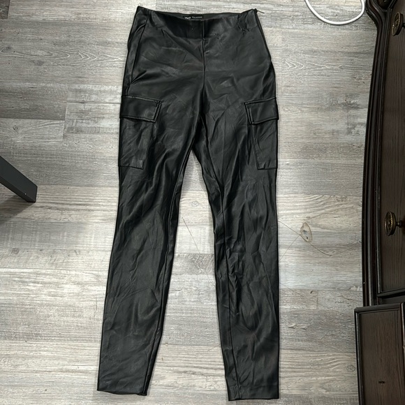 Flawed XS Zara Leather Pants - Picture 2 of 4